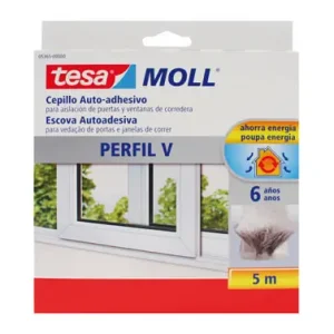 Artesanal TESAMOLL CEPILLO PERFIL V 5M GRIS