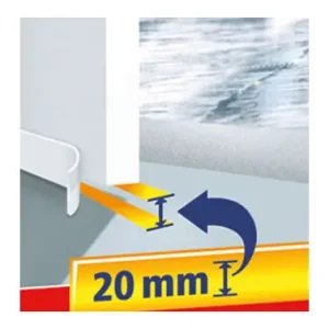 Alta Calidad TESAUMBRAL 1M X 38MM BLANCO