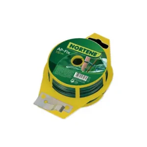 Envío Gratis TIRA PLASTICA VERDE ALMA DE ALAMBRE 100 MTS