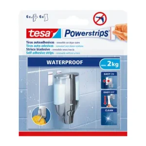 TIRA POWERSTRIPS WATERPROOF GRANDE BLANCA BLISTER 6 UNIDADES Venta Final