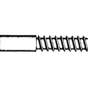 Moderno TIRAFONDO CABEZA PLANA LATONADA 2,50X16 MM