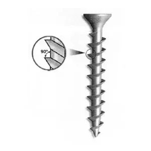 TIRAFONDO CABEZA PLANA POZI VBI 3,5X30 MM Tendencia
