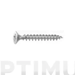 Oferta De Temporada TIRAFONDO CABEZA PLANA POZI ZINCADO 4X25 MM