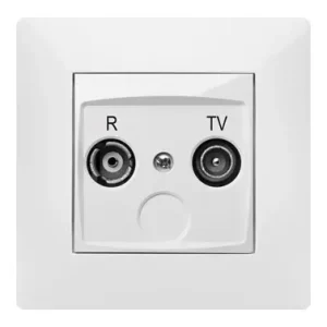 TOMA R-TV HABITAT15 BLANCO Mejor Precio