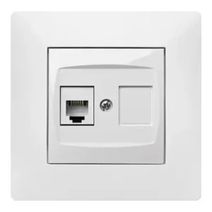 Bestseller TOMA TELEFONO RJ-11 HABITAT15 BLANCO