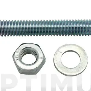 TORNILLO C/HEXAGONAL+TUERCA+ARANDELA M-6X40 MM Pago Seguro