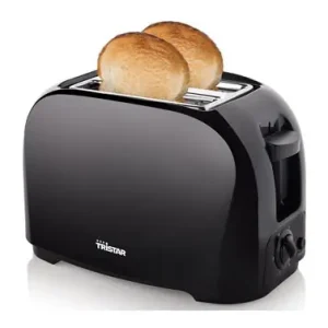 TOSTADOR DOS RANURAS NEGRO-800W Popular