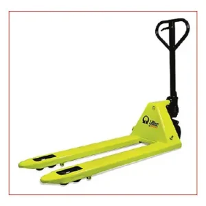 Entrega Rápida TRANSPALETA MANUAL GS BASIC S4 1150 X 525, 2.200 K RUEDA NYLON/POLY 55, RODILLO NYLON NEGRO