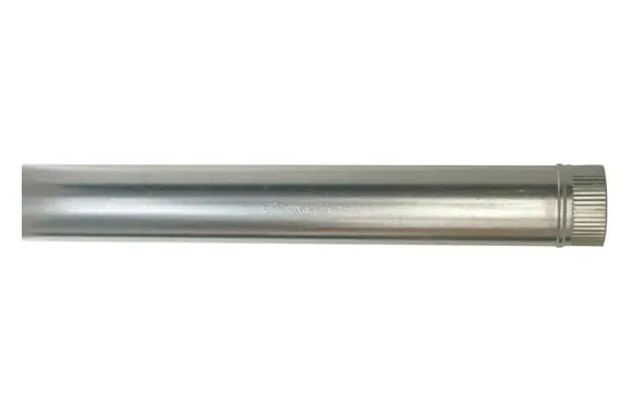 Envío Gratis TUBO LISO GALVANIZADO CHIMENEA Ø120X1MT X0,50MM