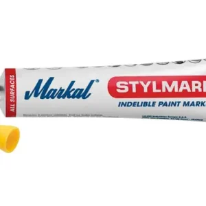 TUBO MARCAR PINTURA INDELEBLE Ø 3MM AMARILLO Precio Reducido