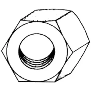 TUERCA HEXAGONAL DIN-934 M-3 Lujoso