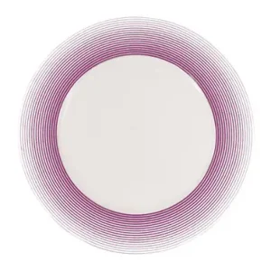 VAJILLA PORCELANA DECORADA 20 PZ 12625-LILA Oferta De Temporada
