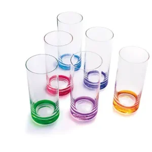 VASO ALTO COLOR FAVORIT 6 UNIDADES Bestseller