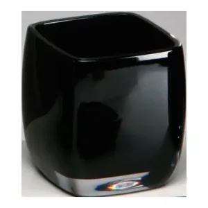 VASO BAÑO ACRILIC.TRANSP. G.S 1875-NEGRO Envío Internacional