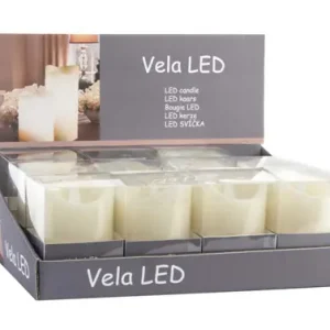 VELA LED PVC 7.5X12 CM Ocasión Especial