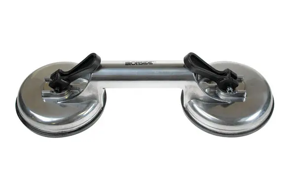 VENTOSA SUJECCION DOBLE EN ALUMINIO CAPACIDAD: 50 KG., Ø TAZA: 115 MM. Entrega Rápida