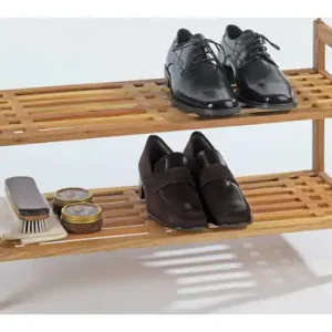 ZAPATERO NORWAY 2 ESTANTES NOGAL Solo Por Tiempo Limitado