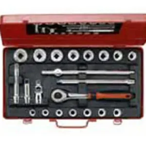 Profesional LLAVE VASO JUEGO 1/2" 21 PIEZAS