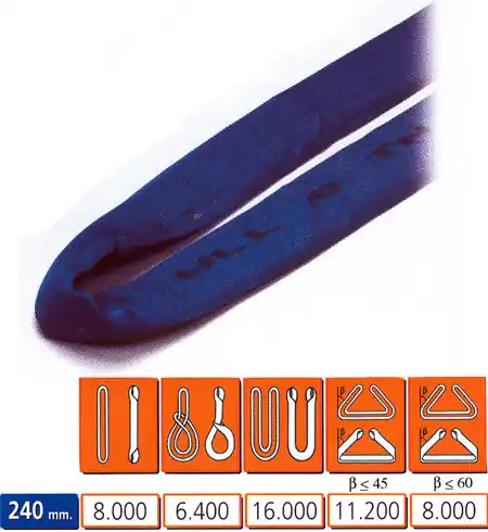 ESLINGA TUBULAR 8T Moderno