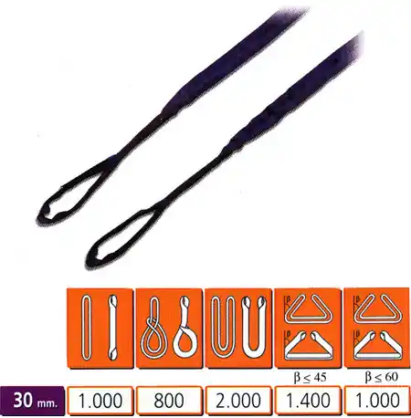 Devolución Gratuita ESLINGA TUBULAR 30MM 1T CON GAZAS