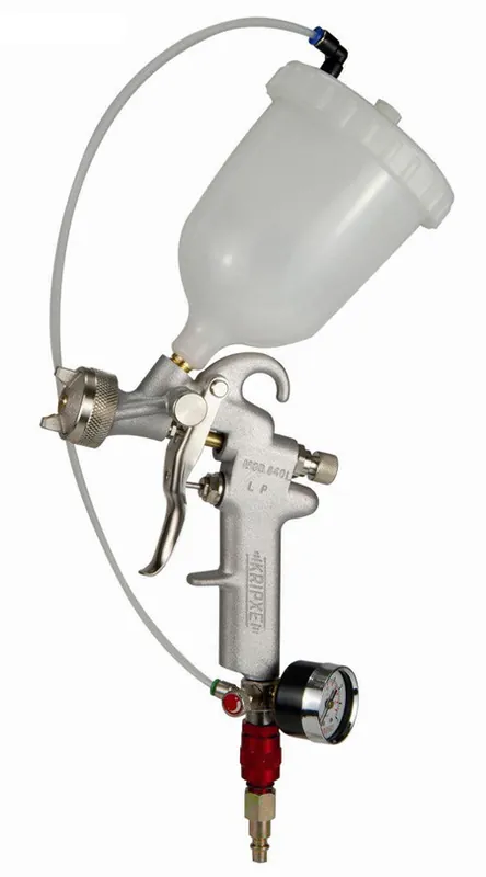Ordena Ya PISTOLA PINTURA GRAVEDAD KRIPXE 840-LP MASILLAS 000650-37