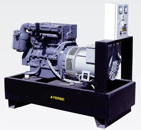 Última Oportunidad GENERADOR DIESEL AYERBE AY-1500-60 TX/OIL