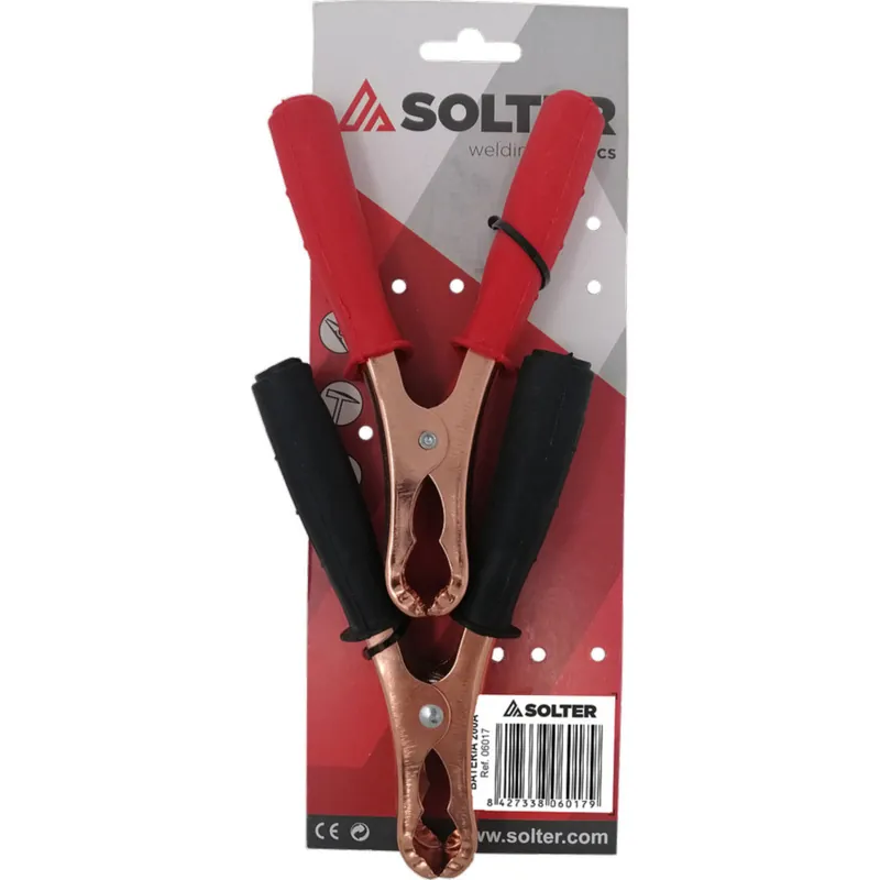 PINZAS CARGADOR DE BATERIAS 200 A REF. 06017 Solo Por Tiempo Limitado