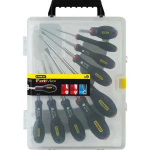 JUEGO STANLEY DE 9 DESTORNILLADORES 0-65-424 Precio De Fábrica