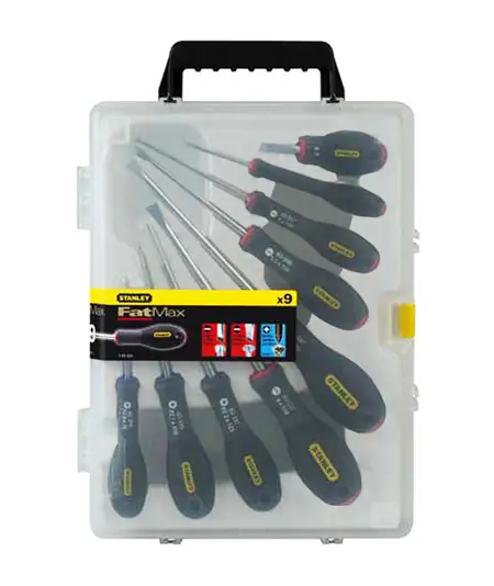 JUEGO STANLEY DE 9 DESTORNILLADORES 0-65-424 Precio De Fábrica