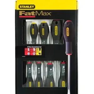 Alta Calidad KIT DESTORNILLADORES STANLEY 8 PIEZAS 0-65-437