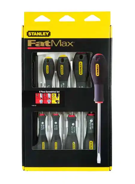 Alta Calidad KIT DESTORNILLADORES STANLEY 8 PIEZAS 0-65-437