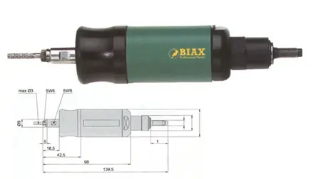 AMOLADORA RECTA BIAX TVD 3-100/2 Favorito De Clientes