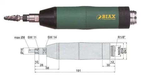 AMOLADORA BIAX SRD 8-20/2 Y SRH 8-20/2 Garantía De Devolución De Dinero