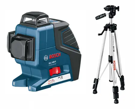 NIVELADOR BOSCH GLL 3-80 P CON TRIPODE 0.601.063.306 Garantía Incluida