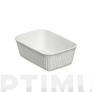 CESTA ORDENACION BAOBAB BLANCO11X17X5,5CM De Moda