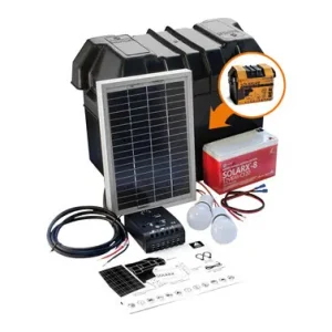 Marca Reconocida KIT SOLARLIFE CON ACCESORIOS5W-12V