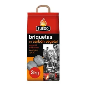 Artesanal BRIQUETAS CARBON VEGETAL3 KG