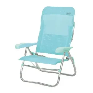 Compra Hoy SILLA POSICIONES ALUMINIO PLAYAMULTIFIBRA VERDE TURQUESA