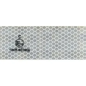 CINTA ADHESIVA REFLECTANTE AUTOMOCION HOMOLOGADA25 M X 50 MM BLANCA Nuevo Modelo