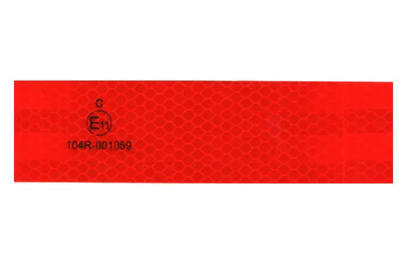 Oferta Especial CINTA ADHESIVA REFLECTANTE AUTOMOCION HOMOLOGADA25 M X 50 MM ROJA