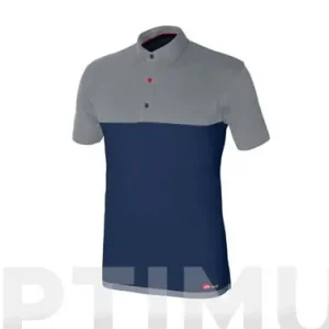 Máxima Calidad POLO STRETCH AZUL/GRISTALLA XXL