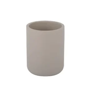 VASO PORTACEPILLOS PUMPGRIS CLARO MATE Oferta Limitada