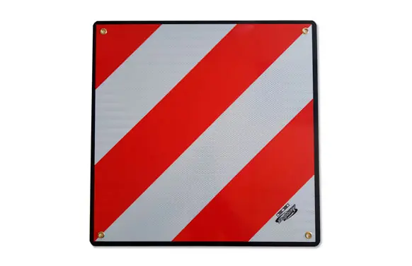 SEÑAL CARGA SOBRESALIENTE V20 058 NIVEL 3PLACA METÁLICA 50 X 50 CM Marca Reconocida