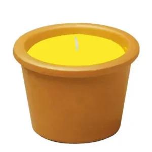 Más Vendido VELA CITRONELA MINI TERRACOTA60XØ75MM