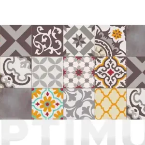 ALFOMBRA VINILICA CROMA 50X110 CMPATCH GRIS AMBAR Nueva Colección