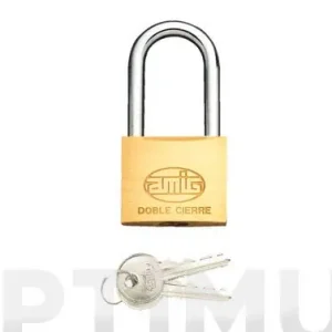 Auténtico CANDADO LATON AMIG (BL) 3-50