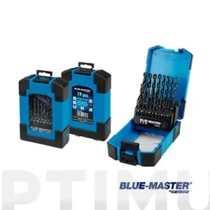 BROCA METAL STANDARD CILINDRICA HSS DIN338 JUEGO1 A 10 MM 19 UNIDADES Mayoreo