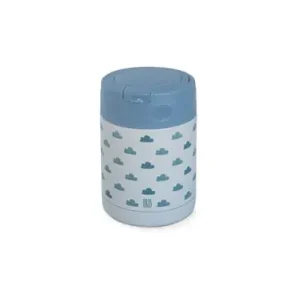 TERMO NIÑOS +BOLSA350 ML-NUBES AZUL Nuevo Modelo