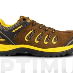 ZAPATO RADIO MARRON-AMARILLO S1P SRCT 41 Súper Precio