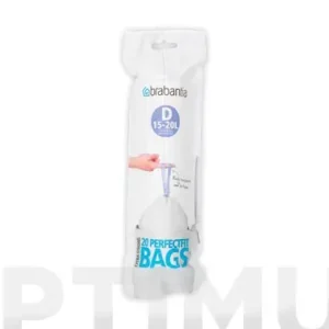 BOLSA BASURA CIERRA FACIL (20 UDS)15-20 L Premium
